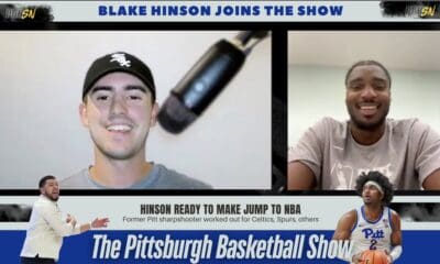 The latest episode of The Pittsburgh Basketball Show features Blake Hinson, the former Pitt sharpshooter turned pro.