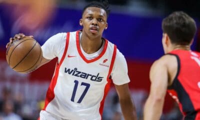 Bub Carrington is looking to make a big impact for the Washington Wizards as soon as he begins his NBA career.