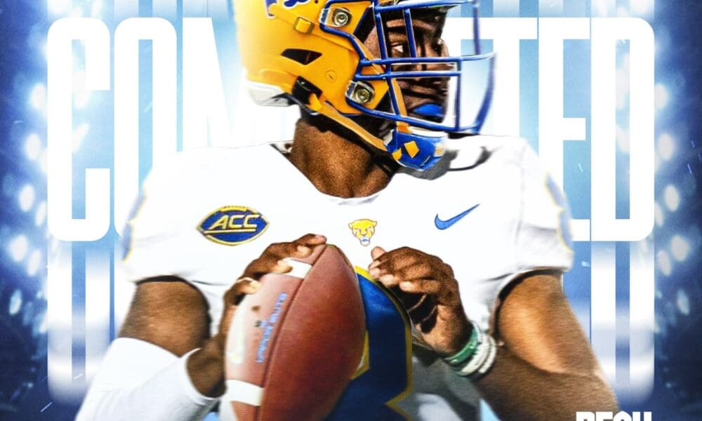 Pitt walk-on quarterback Beau Jackson