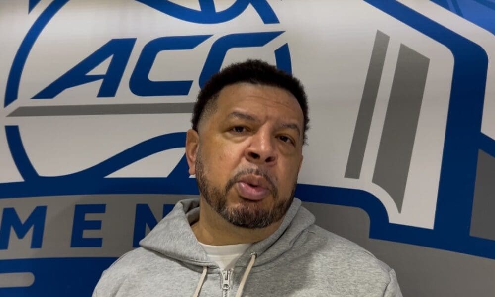 On Monday, Pitt HC Jeff Capel and his team practiced at the Spectrum Center ahead of Tuesday's ACC Tournament opener against Notre Dame. 