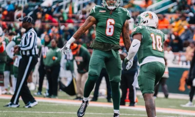 Pitt is showing high interest in Florida A&M transfer tight end Koby Gross. Photo credit: FAMU Athletics.