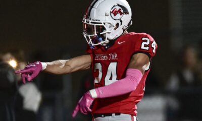 Peters Township cornerback Nick McCullough to represent the WPIAL in the Large School East/West All-Star Game.