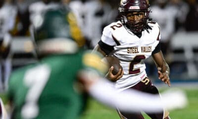 Steel Valley's Da'Ron Barksdale against Seton LaSalle. Nov. 15, 2024 / Ed Thompson. PSN.