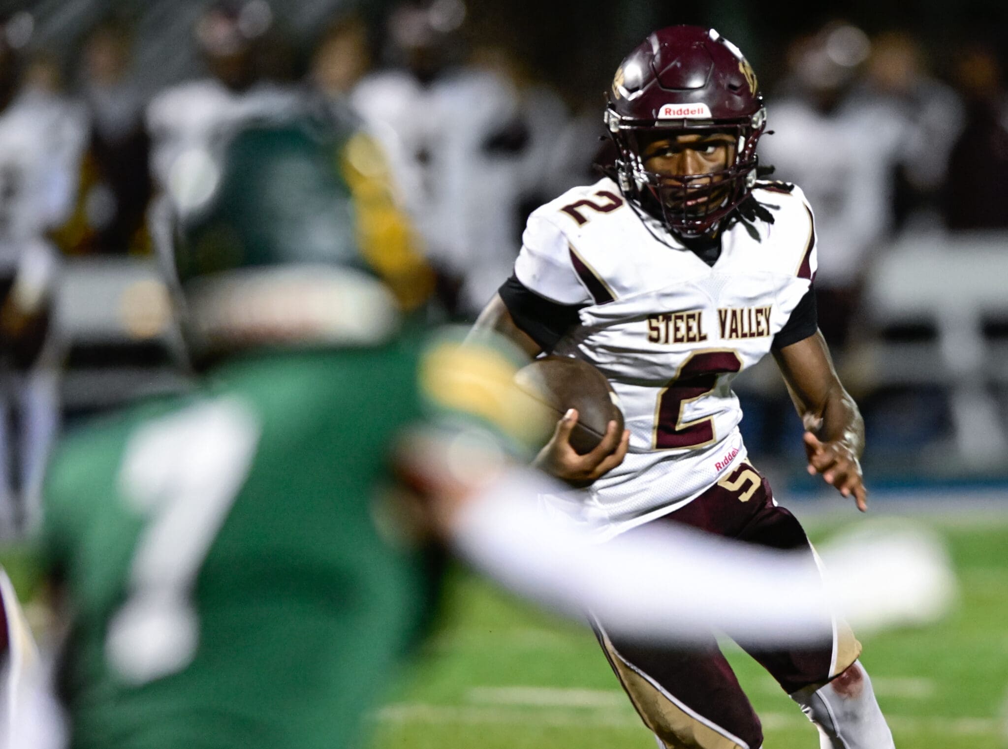 Steel Valley's Da'Ron Barksdale against Seton LaSalle. Nov. 15, 2024 / Ed Thompson. PSN.