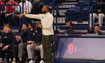 Duquesne head coach Dru Joyce III