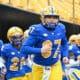 Pitt punter Cade Dowd. Photo courtesy of Pitt Athletics.