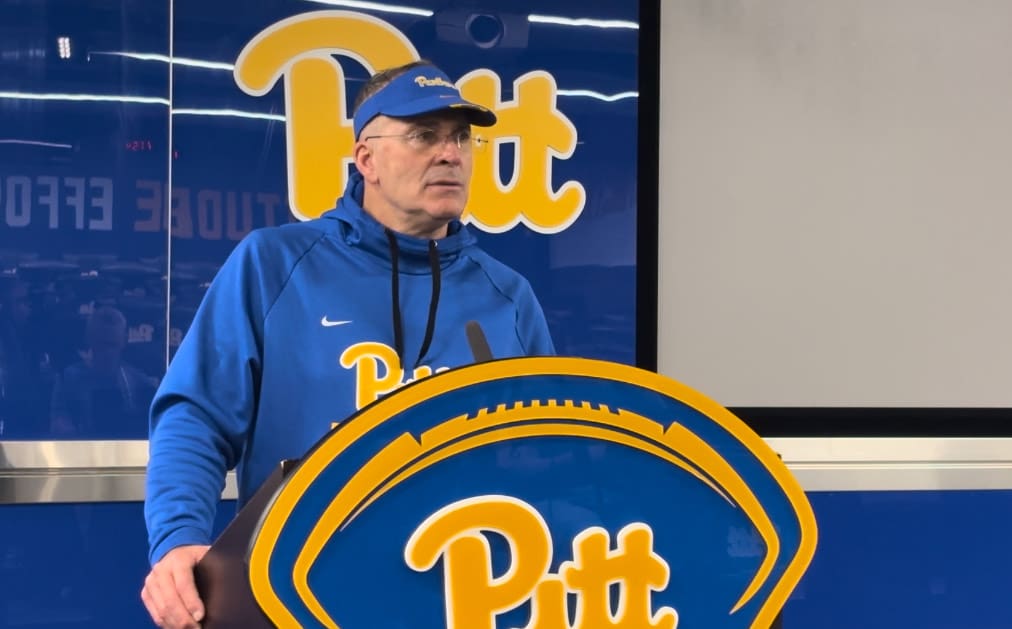Pitt head coach Pat Narduzzi. PSN