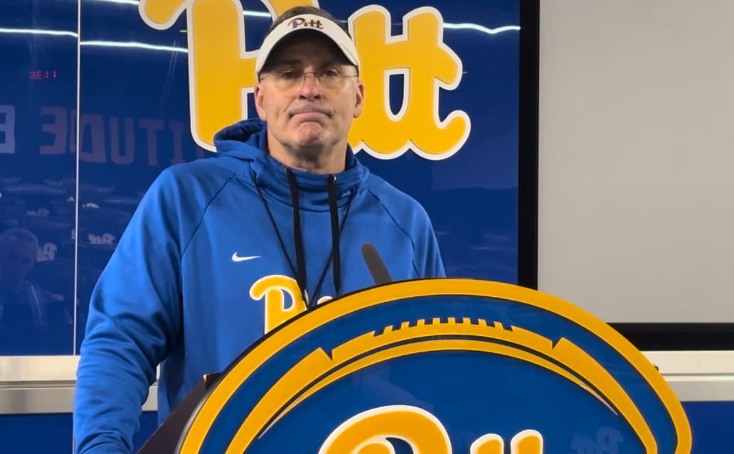 Pitt head coach Pat Narduzzi.