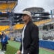 Former Pitt quarterback and Pittsburgh Steeler Kenny Pickett made his return to Acrisure Stadium.