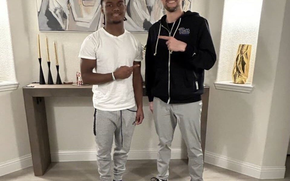 Pitt makes top five cut for three-star wide receiver Ace Theus. Photo courtesy of Theus' X account.