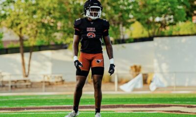 Pitt a top five school for three-star defensive back Tony Forney Jr. out of Georgia. Photo courtesy of Forney's X account.