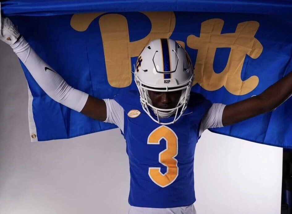 Pitt lands four-star wide receiver Jaydon Dunbar. Photo courtesy of Dunbar's Instagram account.