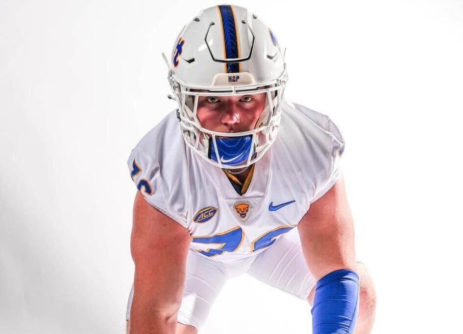 Pitt commit and North Allegheny defensive tackle Lincoln Hoke. Photo courtesy of Hoke's Instagram account.