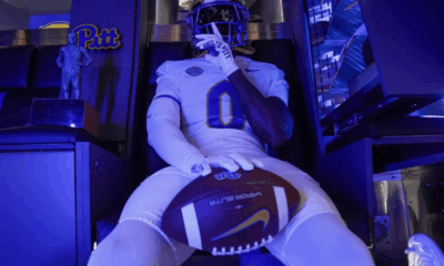 Pitt lands three-star linebacker Desmond Johnson. Photo courtesy of Johnson's Instagram account.