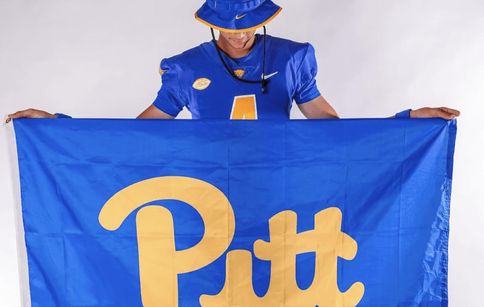 Pitt commit Corey Dailey. Photo courtesy of Dailey's Instagram.