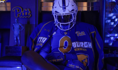 Four-star tight end recruit Zachery Turner on his Pitt official visit. Photo courtesy of Turner's Instagram account.
