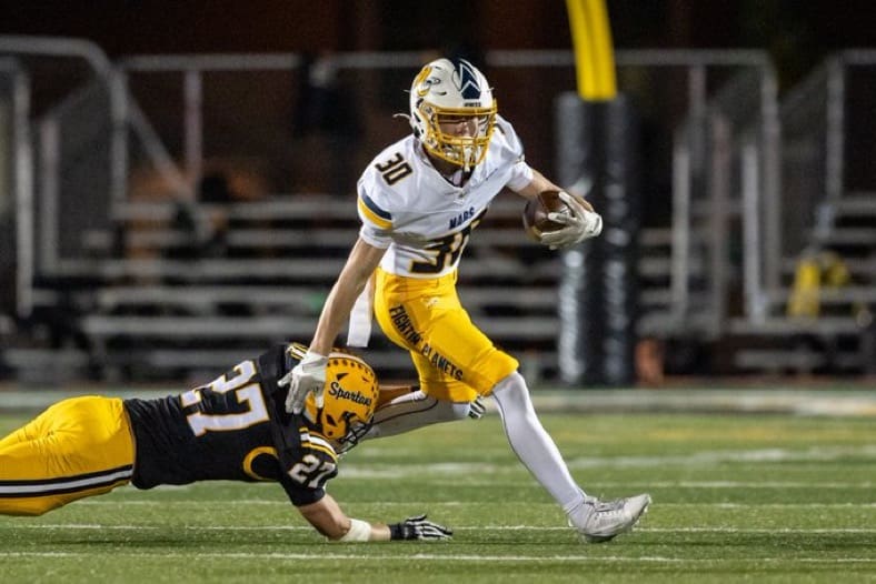Mars wide receiver Gabe Hein commits to Sacred Heart. Photo courtesy of Gabe Hein.