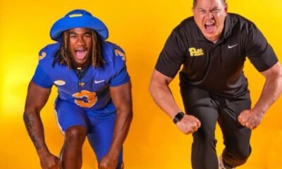 Three-star linebacker Markel Dabney on his Pitt official visit. Photo courtesy of Dabney.