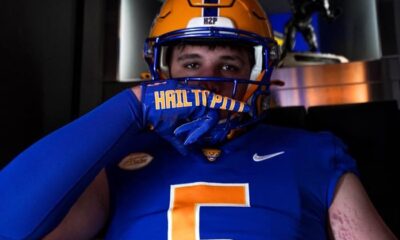 Pitt lands commitment from three-star defensive lineman Logan Nagle. Photo courtesy of Nagle.