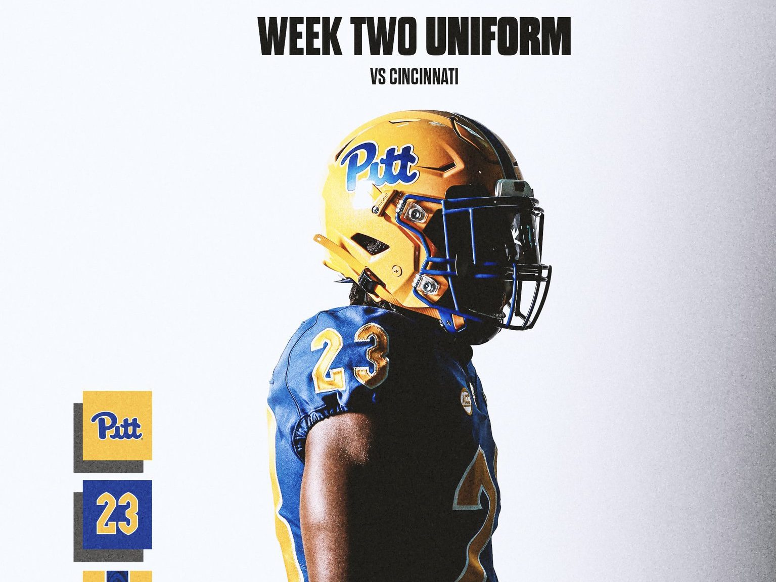 Pitt football reveals their uniform for the River City Rivalry