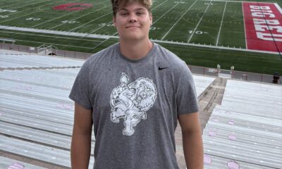 WPIAL and South Fayette offensive lineman Colton Astorino commits to a FCS program. Photo courtesy of Astorino's X account.