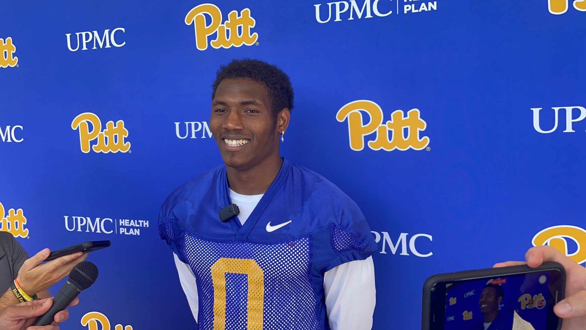 Pitt wide receiver Bub Means.