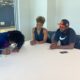 Washington Wizards guard Carlton "Bub" Carrington signs first NBA contract alongside family. Photo via Carrington family.