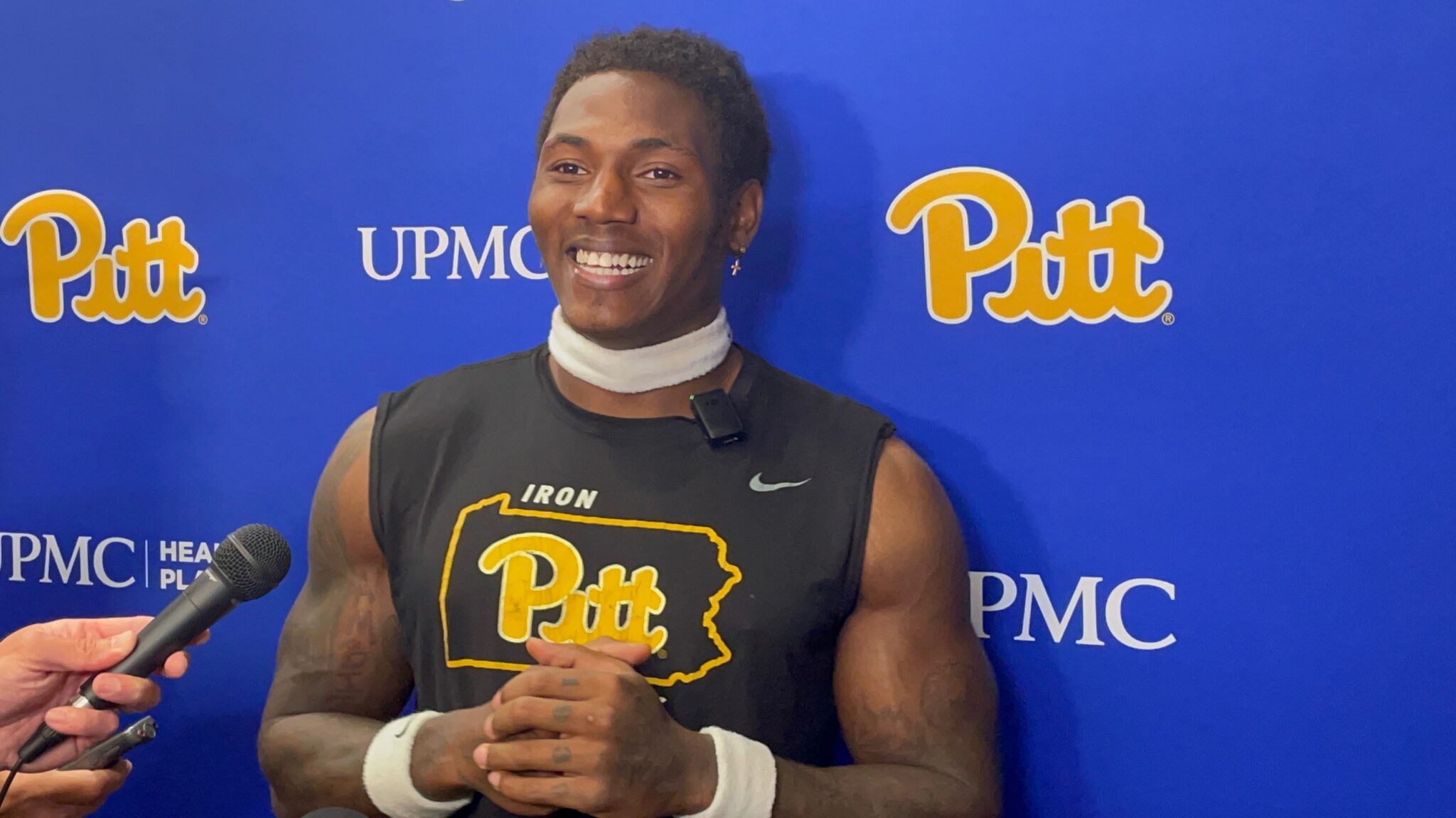 Pitt wide receiver Bub Means.