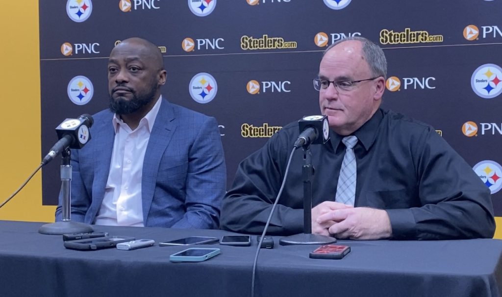 WATCH: Steelers Kevin Colbert, Mike Tomlin on Drafting Kenny Pickett -  Pittsburgh Sports Now