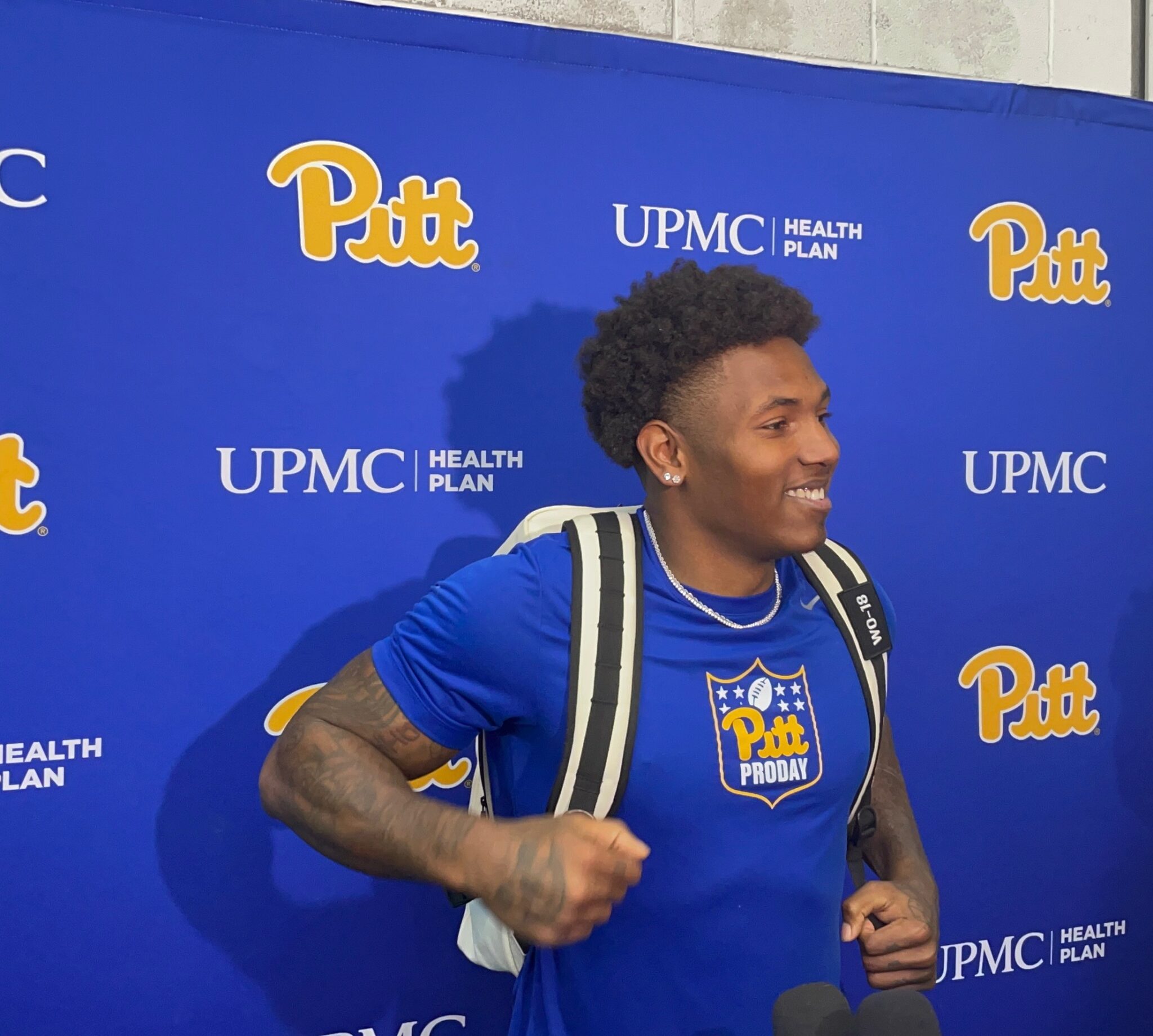 Pitt wideout Bub Means.