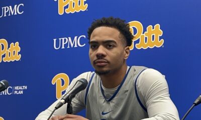 Pitt guard Ishmael Leggett met in a press conference to discuss the Panthers' recent loss to Duke and upcoming game against Louisville.