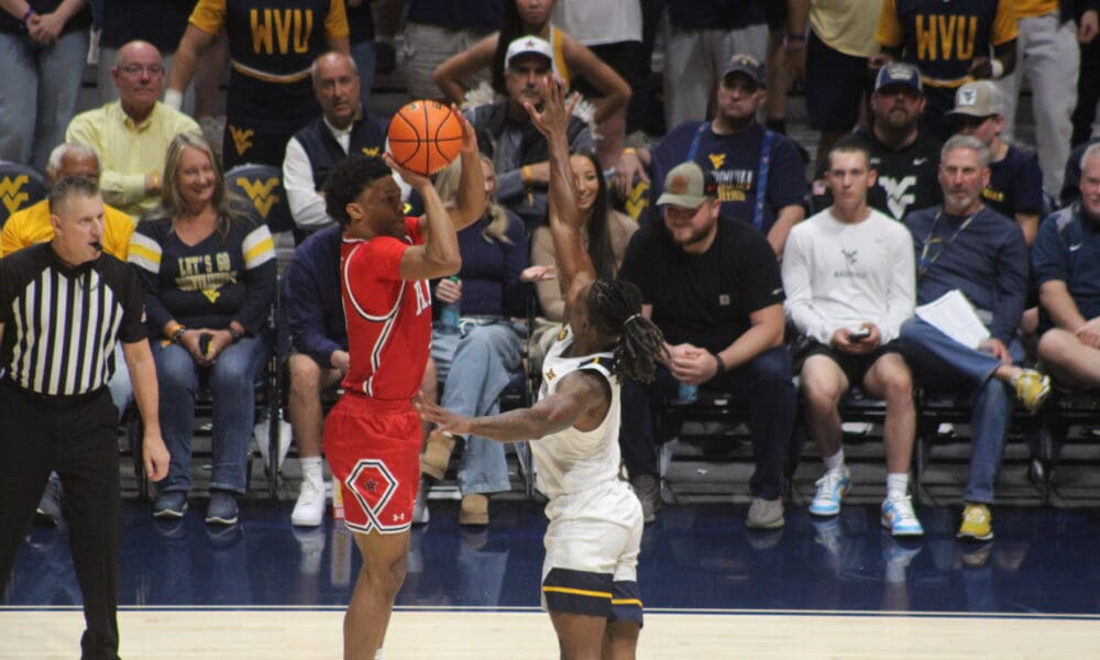 The Robert Morris Colonials Men's Basketball team tipped their season off against West Virginia on Monday night.