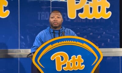 JJ Laster talks Pitt football's wide receiver performance at SMU.