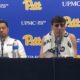 Pitt head coach Jeff Capel and forward Guillermo Diaz-Graham speak following 110-78 win over Sam Houston on Dec. 21, 2024 -- Pittsburgh Sports Now