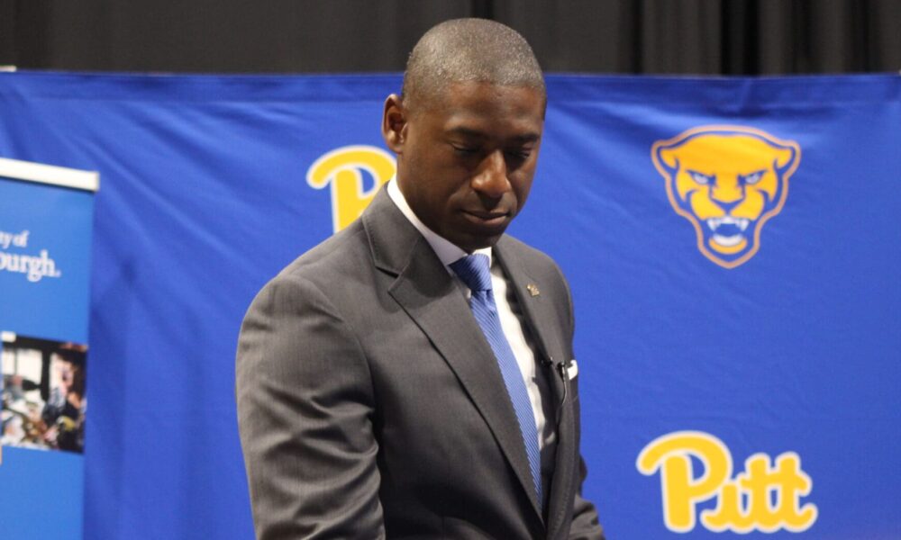 Pitt AD Allen Greene at his introductory press conference