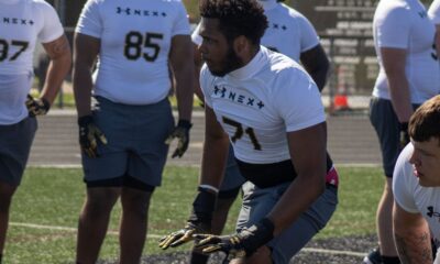 Pitt offers four-star 2027 offensive tackle Kalel Johnson. April 27, 2025 -- Nathan Breisinger / PSN