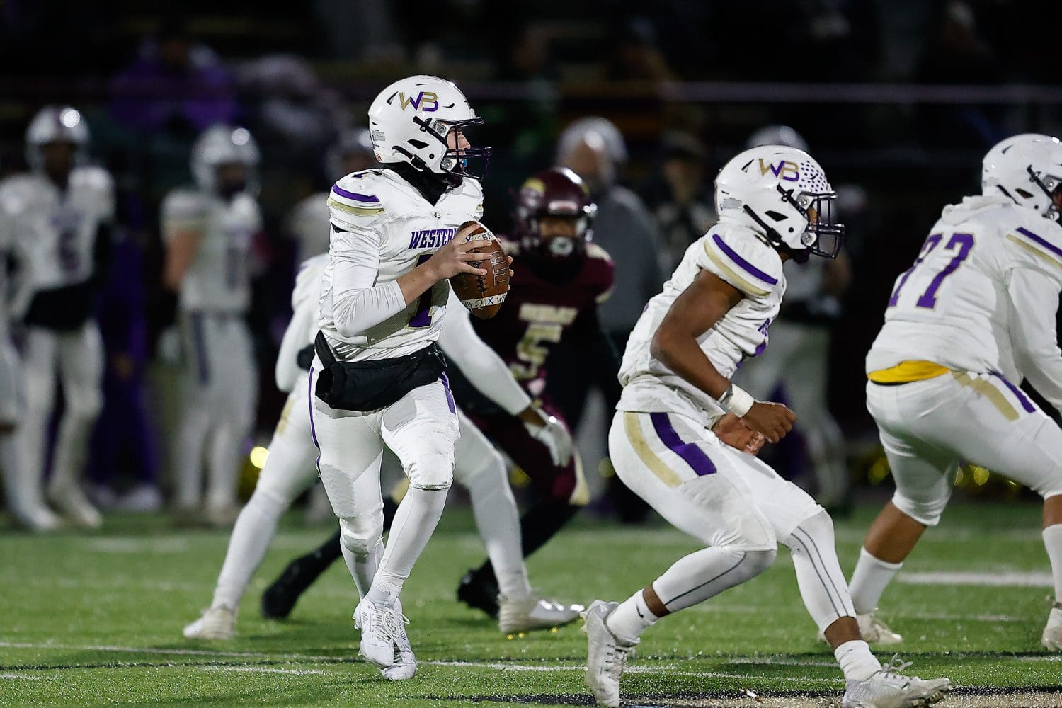 WPIAL quarterback Jaivin Peel is transferring and reclassifying to the Class of 2028. Nov. 10, 2023 -- Jared Todhunter / PSN