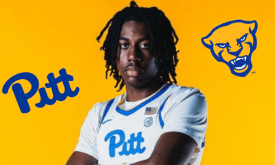 Check out the Pitt fans' reaction online after 2025 guard prospect Omari Witherspoon committed to Jeff Capel's Panthers.