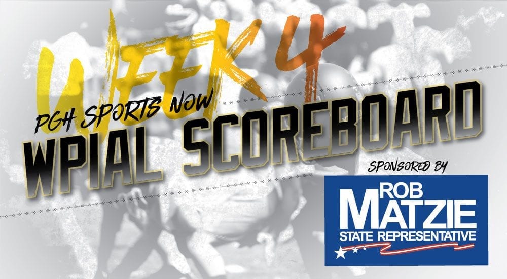 Week 4 WPIAL Football Scoreboard Pittsburgh Sports Now