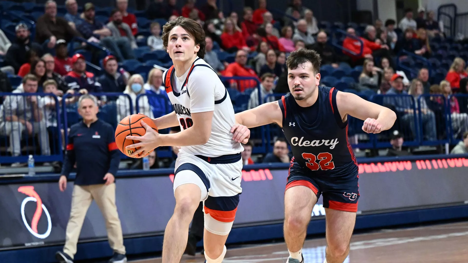 Duquesne guard Lucas Perusek entered the transfer portal on Tuesday, according to Verbal Commits on Twitter.