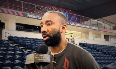 On Friday, Duquesne head coach Dru Joyce III, as well as players Matus Hronsky and David Dixon, met with the media in a press conference after practice. 