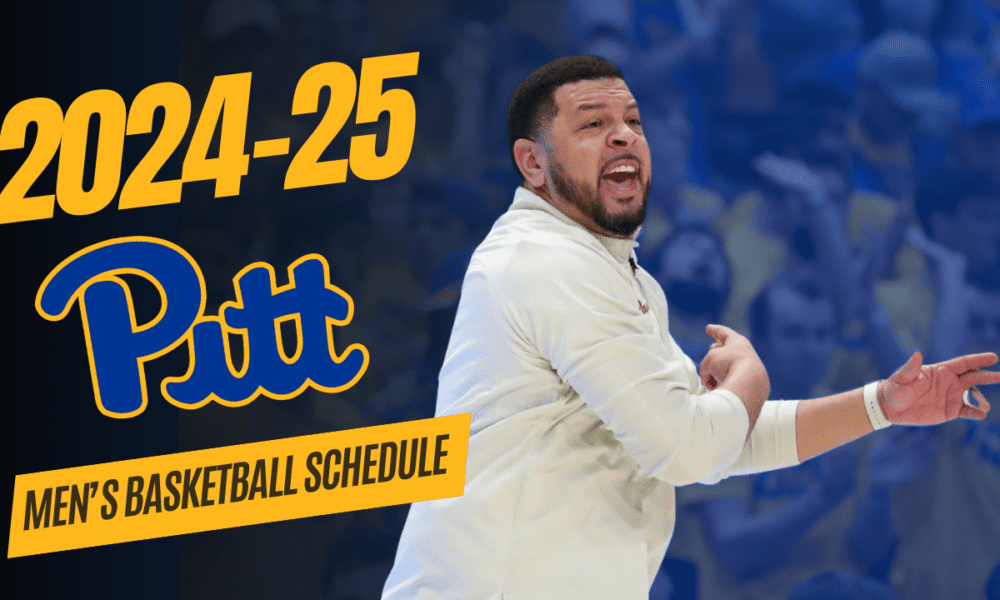 Full 2024-25 Pitt Basketball Schedule