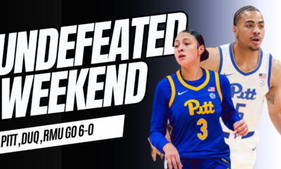 Pittsburgh's basketball scene was on fire over the weekend, with Pitt, Duquesne, and Robert Morris' teams all winning on Saturday. 