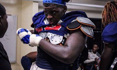 Pitt offensive line target Torian Chester.